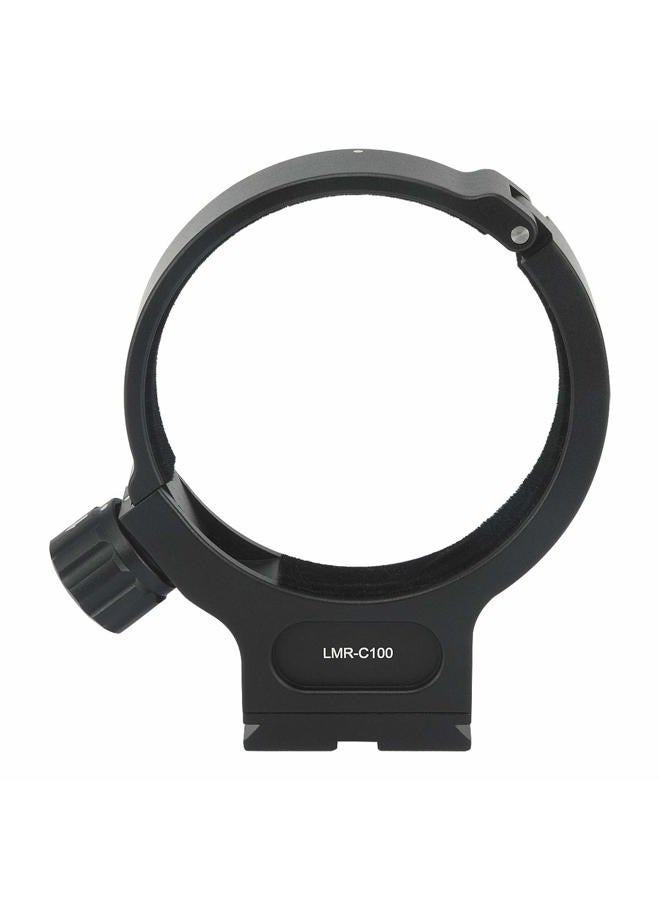 Haoge LMR-C100 Lens Collar Replacement Foot Tripod Mount Ring D for Canon EF 100mm f/2.8L Macro is USM Lens Built-in Arca Type Quick Release Plate - Image 5