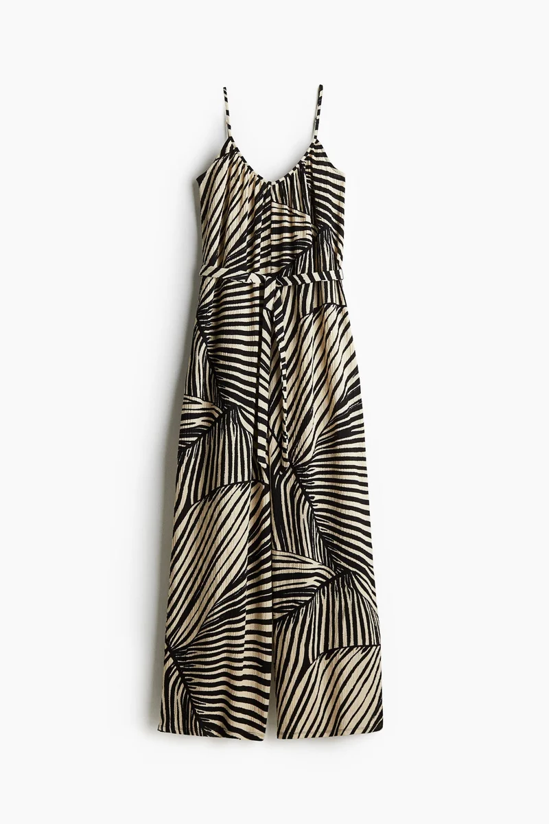 H&M Tie-belt jumpsuit