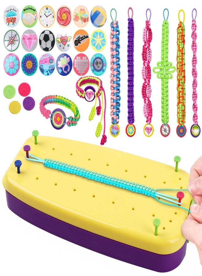 VIDIBESTY Stretchy Bracelet Making Kit for Girls 6-12, Elastic String DIY Arts & Crafts Bulk Toy Set, Friendship Jewelry Maker Tool, Popular Christmas Birthday Gifts for Kids Ages 7 8 9 10 11(112PCS) - Image 1
