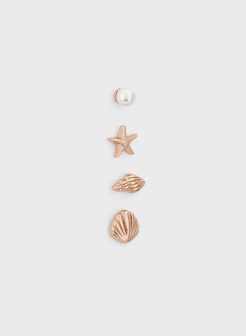 OLIVIA BURTON Under The Sea Stud Earrings Set