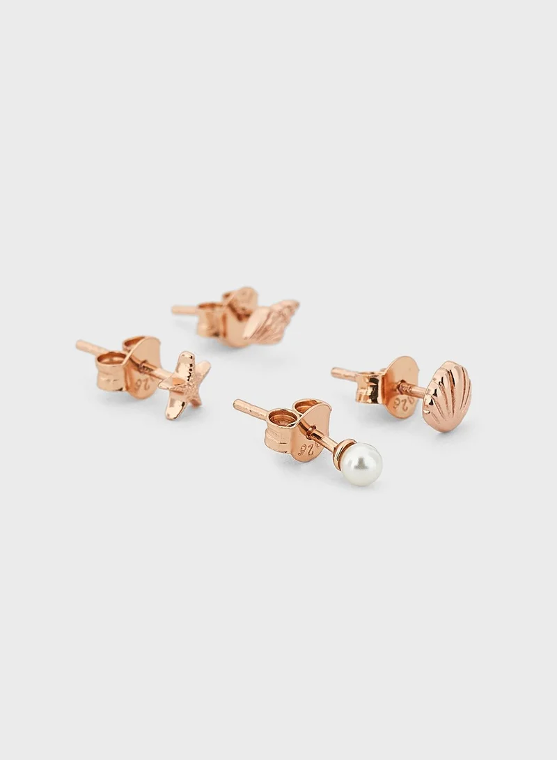OLIVIA BURTON Under The Sea Stud Earrings Set