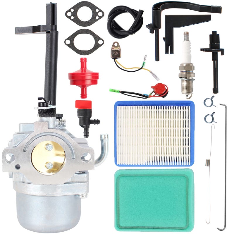 Pro Chaser 697978 591378 Carburetor Compatible with Briggs and Stratton Nikki 695115 030430 695114 Fits Coleman Powermate 5000 6250 Storm Responder 5500 Generator Troy Bilt 2044120147E1 Generator