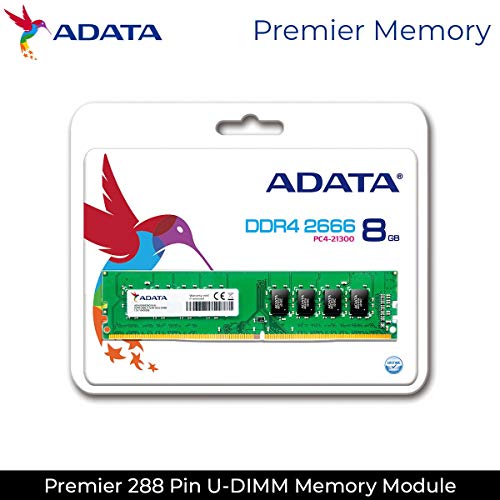 ADATA Premier DDR4 8GB 2666MHz U-DIMM Desktop RAM – High Speed 288-Pin Memory, Up to 21.3GB/s Bandwidth, Energy Efficient, Intel & AMD Compatible, Limited - Image 5
