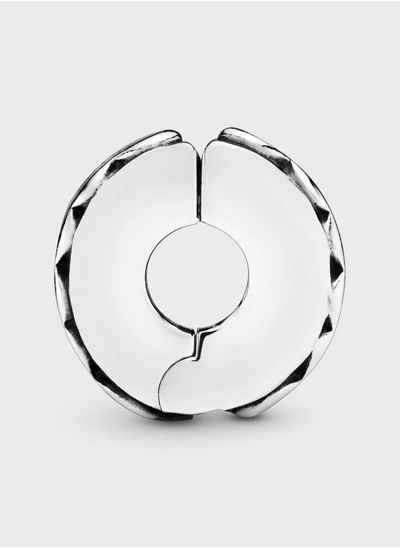 Pandora Silver Band Of Hearts Clip Charm for Women | Best Price UAE