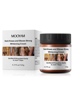 MOOYAM Dark Knuckle Remover Dark Spot Corrector Dark Underarm Cream Body Cream Lotion Dark Spot Remover Removal for Armpit Knees Elbows Inner Thigh Private Parts Intimate Skin Cream 4.21floz/120g  - Image 1