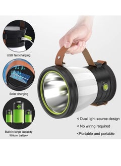 Generic Emergency Light Multifunctional Camping Lantern Lamp ZJ-1158 (White - Black)  - Image 4