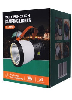Generic Emergency Light Multifunctional Camping Lantern Lamp ZJ-1158 (White - Black)  - Image 2