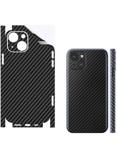SARAOONT iPhone 13  1 Piece Carbon Fiber Skin Wrap and 2 Piece 10H Screen Protectors  - Image 2