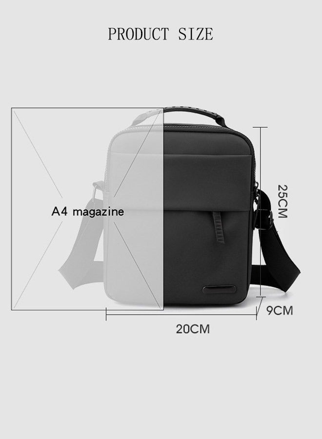 DUNISO Waterproof Sling Bag Crossbody Bag for Men Sling Backpack Hiking Bag Multipurpose Cross Body Chest Bag with Large Capacity for Travelling Shopping - Image 4