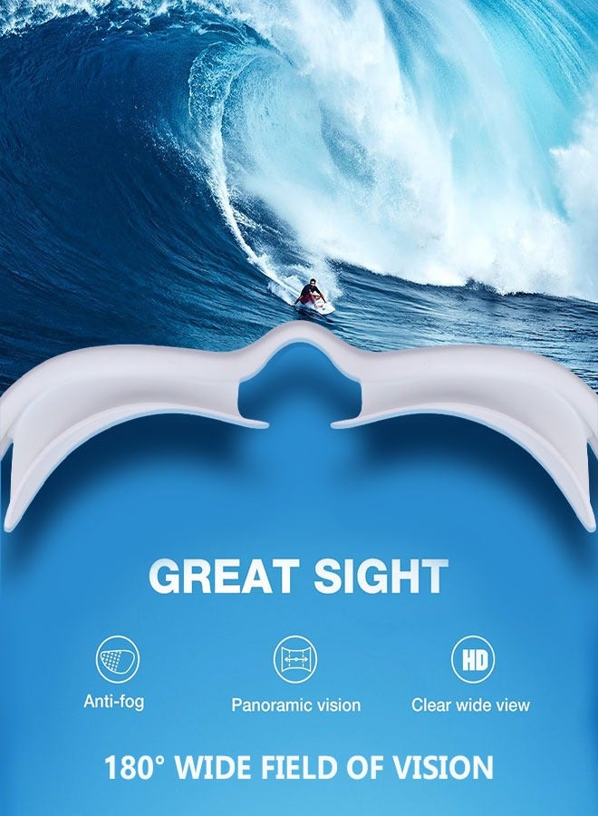 REVEX Professional Swimming Goggles Adult  Sports Swimming Eyewear Optical Lens HD Waterproof Anti Fog Big Frame Pool Glasses - Image 2