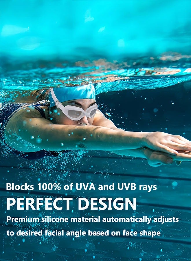 REVEX Professional Swimming Goggles Adult  Sports Swimming Eyewear Optical Lens HD Waterproof Anti Fog Big Frame Pool Glasses - Image 3