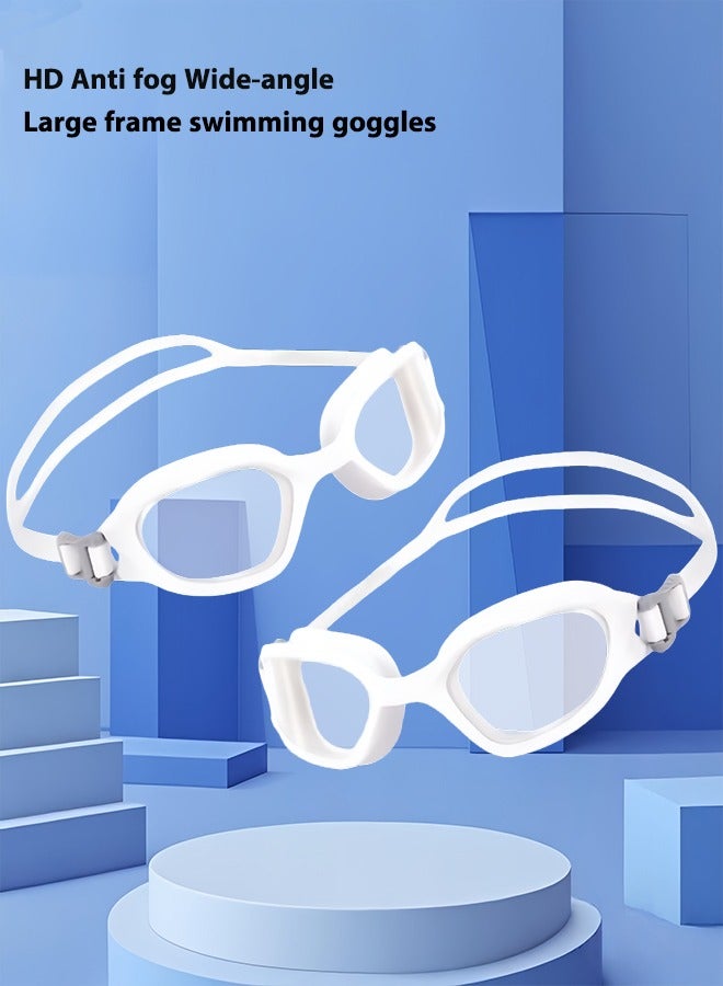 REVEX Professional Swimming Goggles Adult  Sports Swimming Eyewear Optical Lens HD Waterproof Anti Fog Big Frame Pool Glasses - Image 2