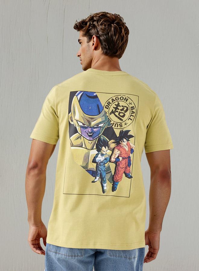 Splash FAV Print Crew Neck T Shirt - Image 1