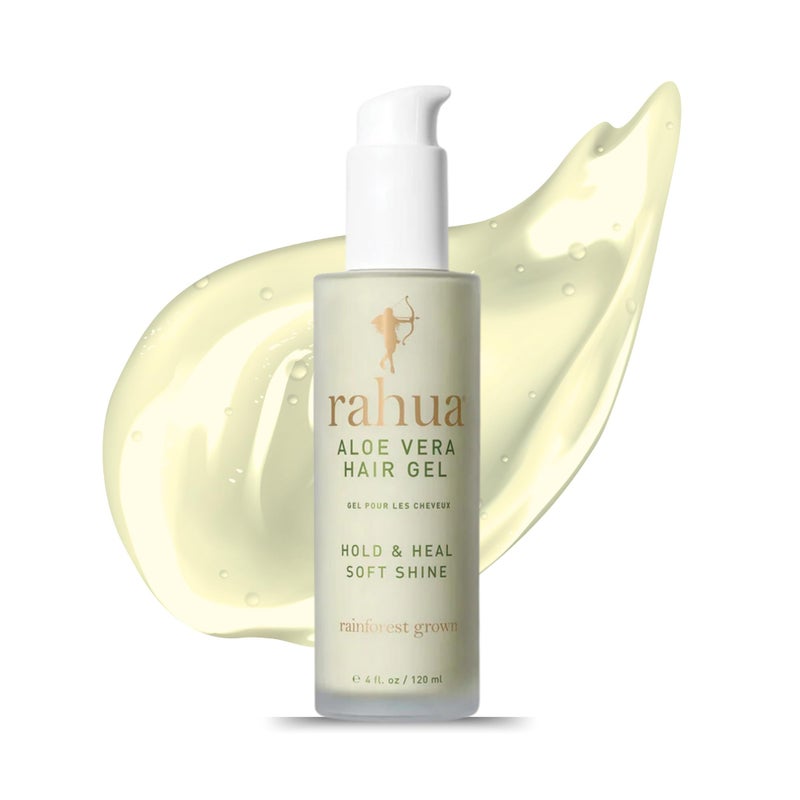 Rahua Aloe Vera Hair Gel 4 Fl Oz Flexible Smooth Soft Hold Styling Gel with Cucumber  Chlorophyll Shine Finish Hair Care for All Hair Types Nourishing Natural PlantBased Derived Ingredients