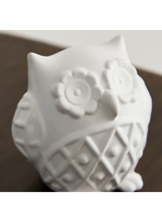 Home Box Blyth Ceramic Mini Owl 8.9 x 7.9 x 9.7 cm  - Image 3
