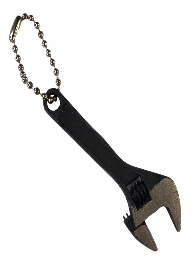 أتش تي أس مفتاح ربط صغير قابل للتعديل HTS-025W2 مقاس 2.5 بوصة بسعة فك (1~10 مم) مفتاح ربط صامولة قصير ومفتاح ربط صغير عبوة من قطعتين - Image 1