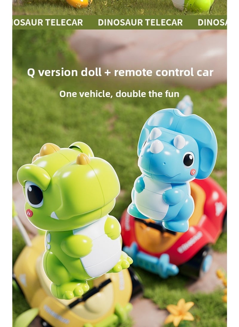 Dinosaur Remote Control Car, 2.4G Sound Light Remote Control Toy Car, Holiday Gift - Image 4