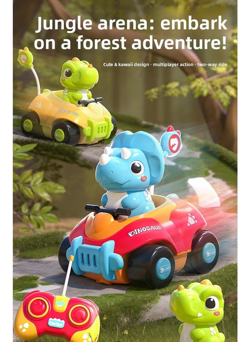 Dinosaur Remote Control Car, 2.4G Sound Light Remote Control Toy Car, Holiday Gift - Image 5