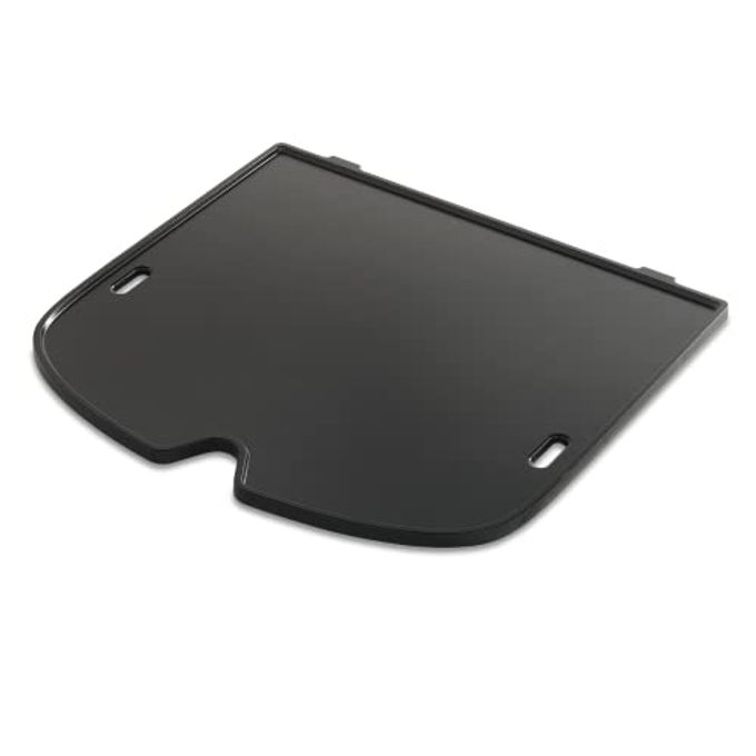 Weber Traveler Griddle  NonStick PorcelainEnameled CastIron Griddle Insert for Weber Traveler Portable Grills