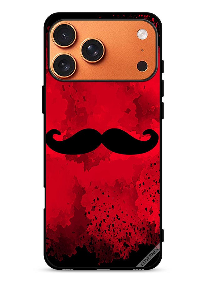 Covernex Apple iPhone 17 Pro Max Protective Case Cover Mustache - Image 1