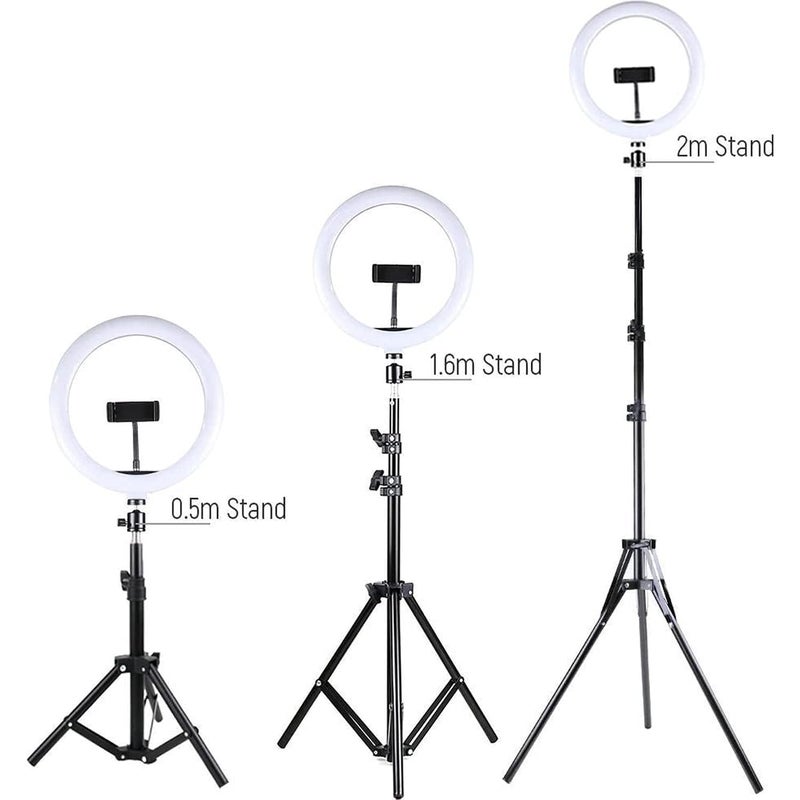 Speeqo 7 Ft Tripod Stand for Mobile Phone, Heavy Duty Tripod, Professional Tripod, Mobile Tripod for Camera, DSLR and Smartphones with Mobile - Image 3