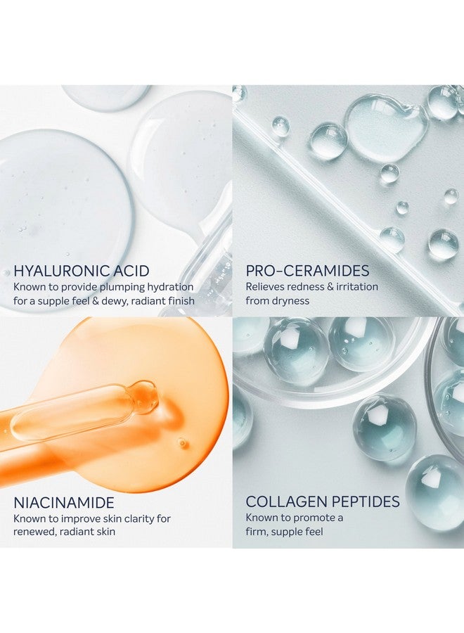 Dove Body Cream Serum Hyaluronic + Hydration for Extra Dry, Flaky Skin, with Pro-Ceramides, Niacinamide and Collagen Peptides Lotion, 8 oz - Image 3