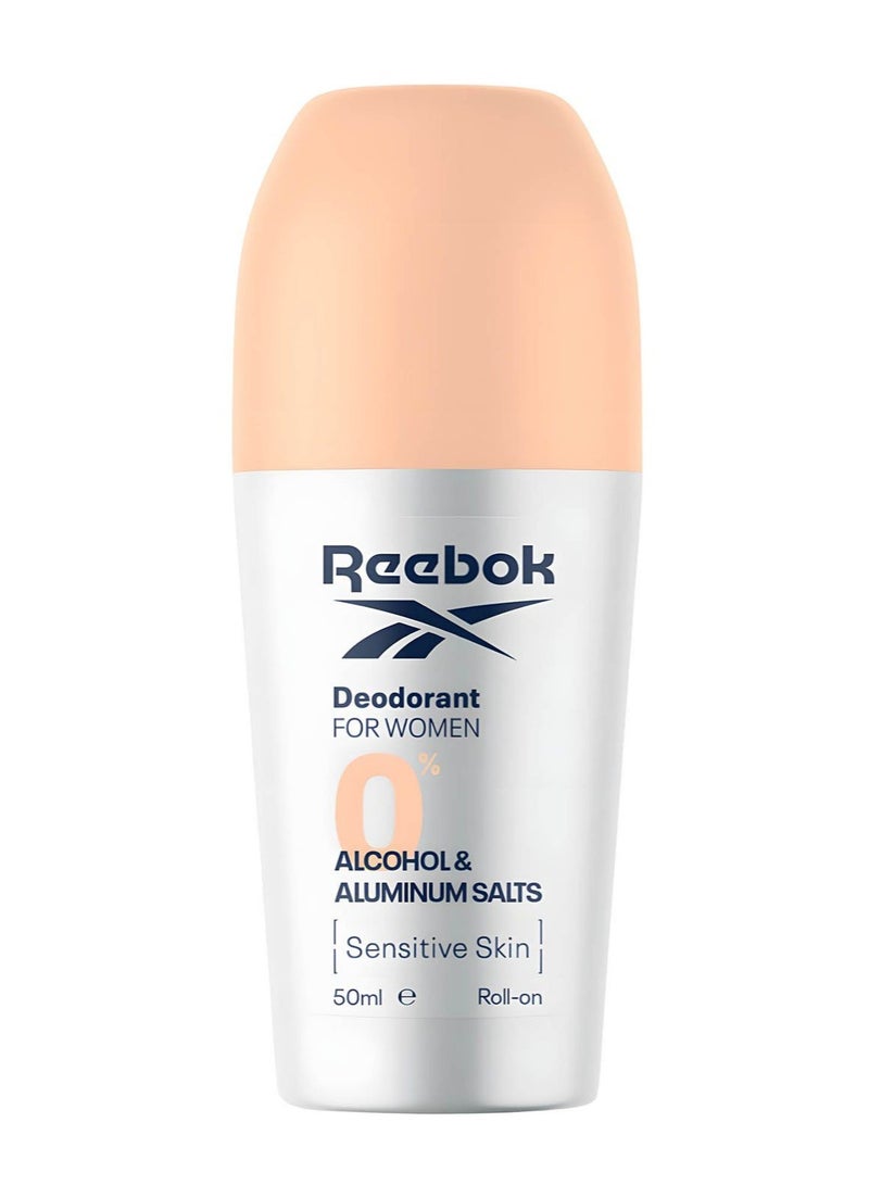REEBOK SENSITIVE SKIN DEODORANT FOR WOMEN 50ML