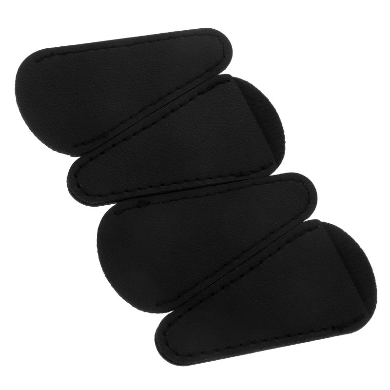 4pcs Pu Leather Scissors Covers Protector Portable Scissor Sheath Safety Pu Scissors Cover To Prevent Accidents And Protect Family - Image 1