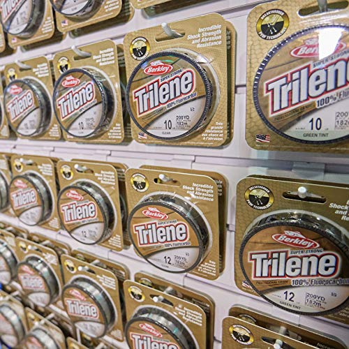 Berkley Trilene® 100% Fluorocarbon, Clear, 10lb | 4.5kg, 110yd | 100m Fishing Line, Suitable for Freshwater Environments - Image 2