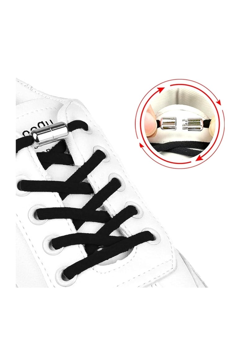 رباط حذاء مرن بقفل مغناطيسي معدني، مناسب للأطفال والبالغين وكبار السن والمراهقين - Image 2