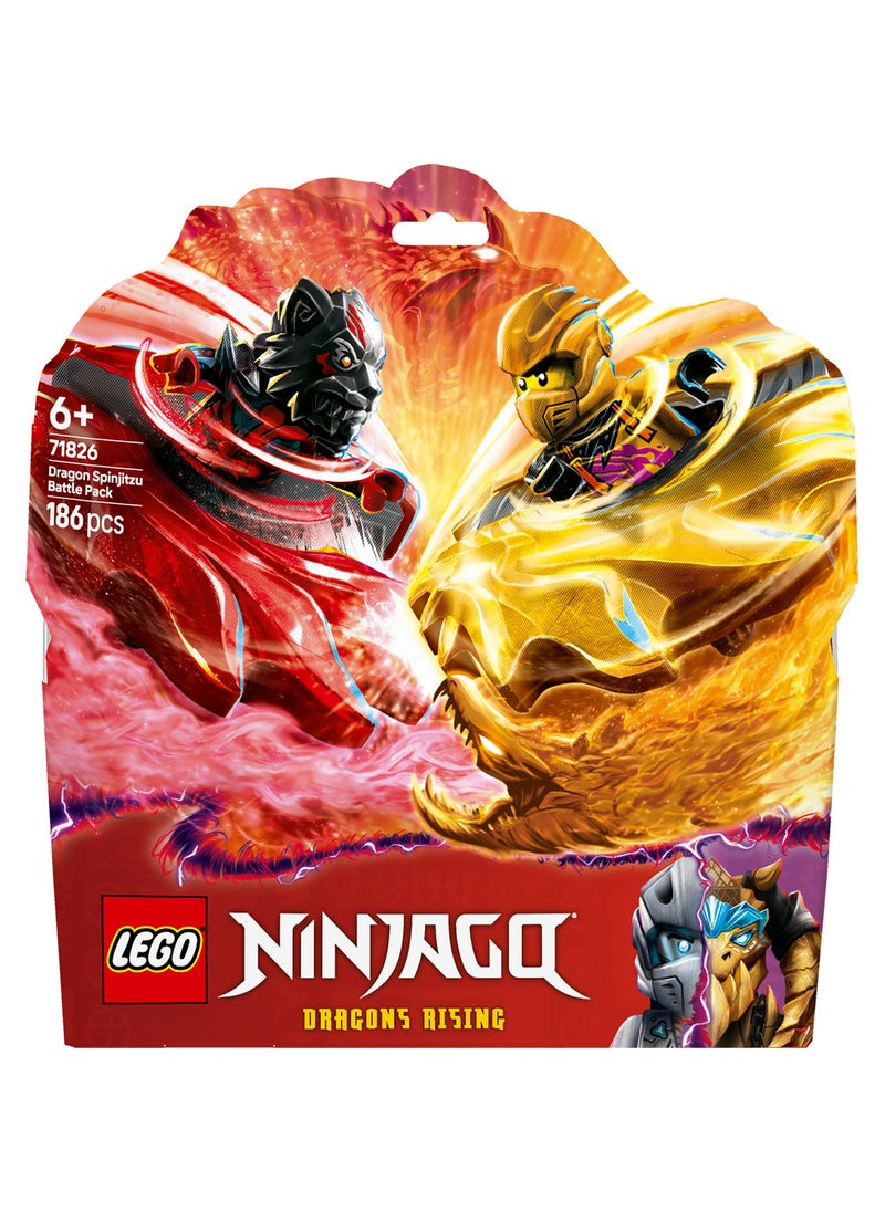 ليغو مجموعة لعبة التشويق حزمة معركة سبينجيتسو التنين من ليغو® NINJAGO®‎‏ 71826  - Image 2