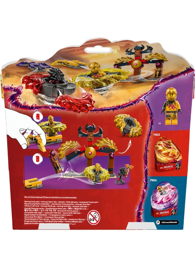NINJAGO® Dragon Spinjitzu Battle Pack Action Toy Set 71826 (186) Pieces