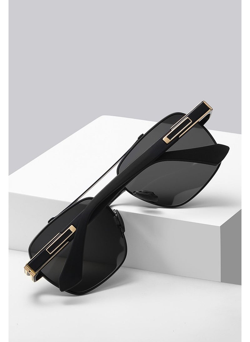 New Retro Polarized Sunglasses for Men & Women | Vintage Metal UV Protection Glasses - Image 3