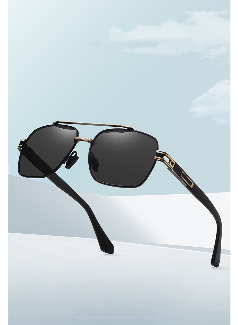 New Retro Polarized Sunglasses for Men & Women | Vintage Metal UV Protection Glasses - Image 1