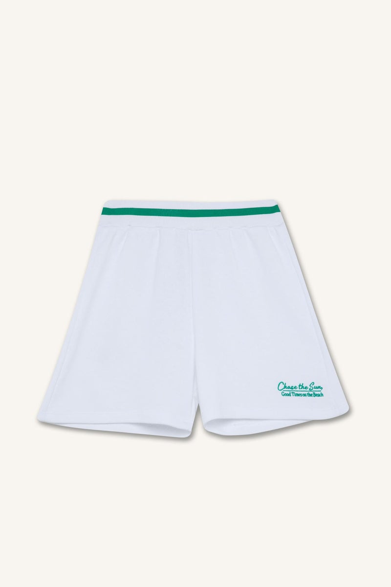 DeFacto White Girl Girl Printed Elastic Waist Shorts Casual - Image 4