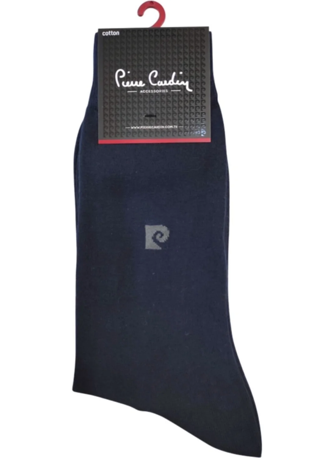 بيير كاردان Pori Cotton Men's Socks Navy Blue