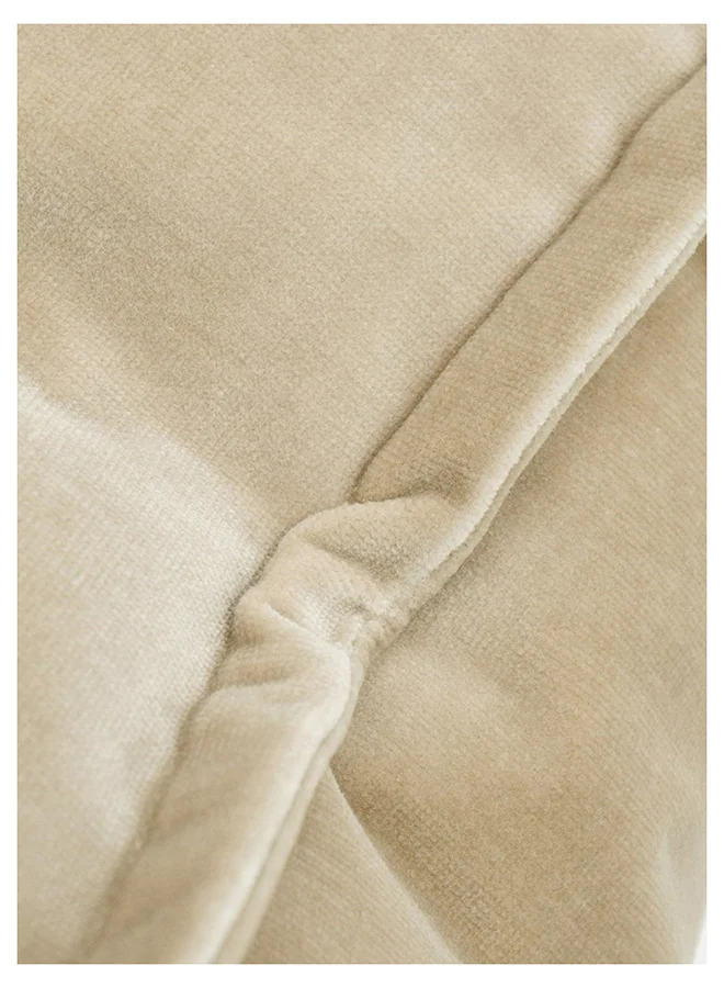 KNOT HOME Cushion Set (With Filler) Sandy Bundle Pillow Knot Home Cover Case with Fillers for Modern Sofa Contemporary Living Room Bedroom and Office Soft Filling Washable