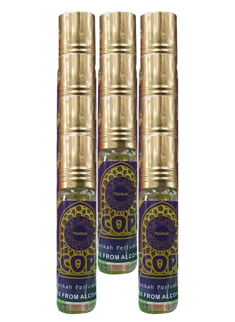 11 Pieces Makkah Scop Perfume Oil 12ml
