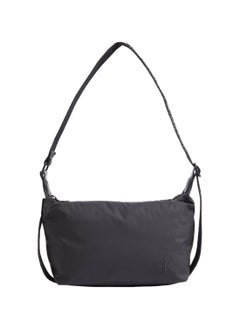 Calvin Klein Jeans Women's Shoulder Bag -  soft recycled polyester exterior, Black  - Image 1