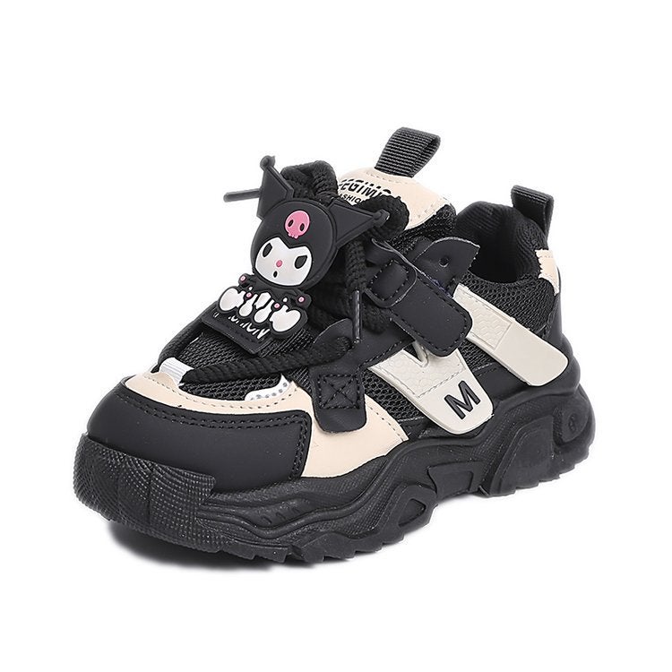 2025 Kulomi Girls Shoes Torre Shoes Double Net Breathable Children'S New Children'S Sneaker Girls Shoes - Image 3