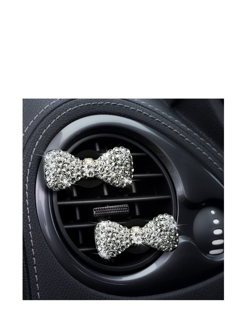 SYOSI Car Air Vent Clip Charms, Car Accessories For Women, Rhinestone Car Accessories  - Image 4