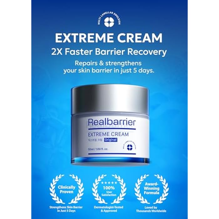 Real Barrier | Extreme Cream | Korean Moisturizer Face Cream, Korean Skin Care | Rich Face Lotion for Sensitive Skin | Hydrating Face Moisturizer with Hyaluronic Acid and Ceramides | 1.69 fl oz (50ml) - Image 2
