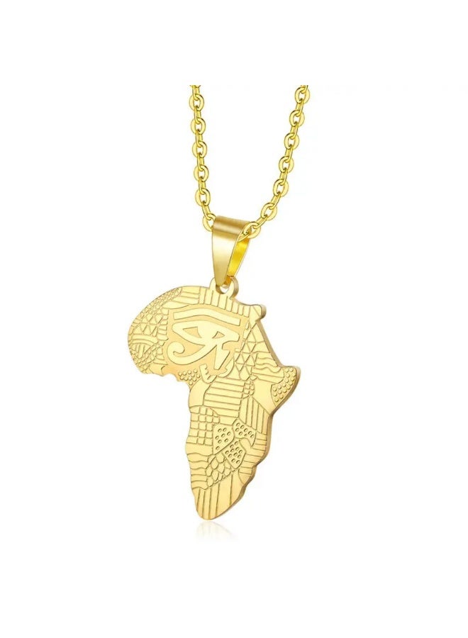 Luxuria Africa map necklace - Image 1