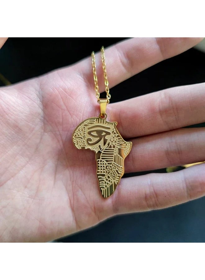 Luxuria Africa map necklace - Image 2