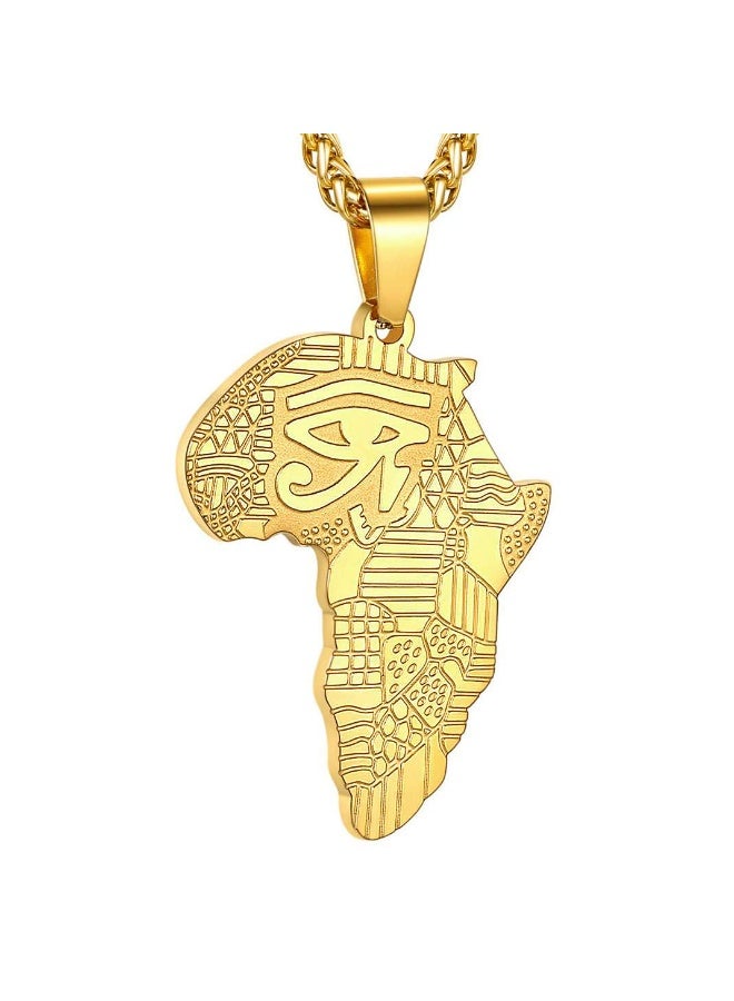 Luxuria Africa map necklace - Image 4