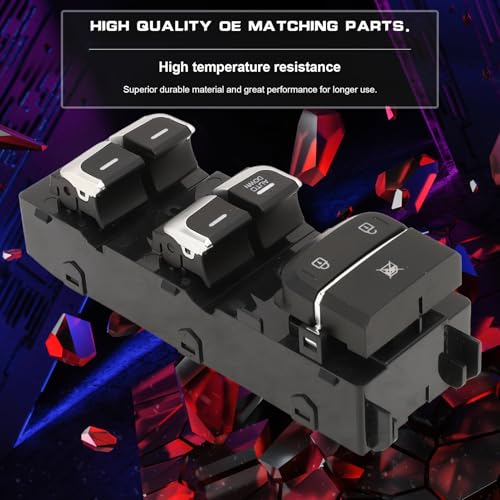 FanPaYY Master Power Window Switch Compatible with Kia Optima 2016 2017 2018 93571D4000 - Image 4