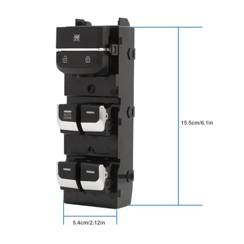 FanPaYY Master Power Window Switch Compatible with Kia Optima 2016 2017 2018 93571D4000 - Image 2