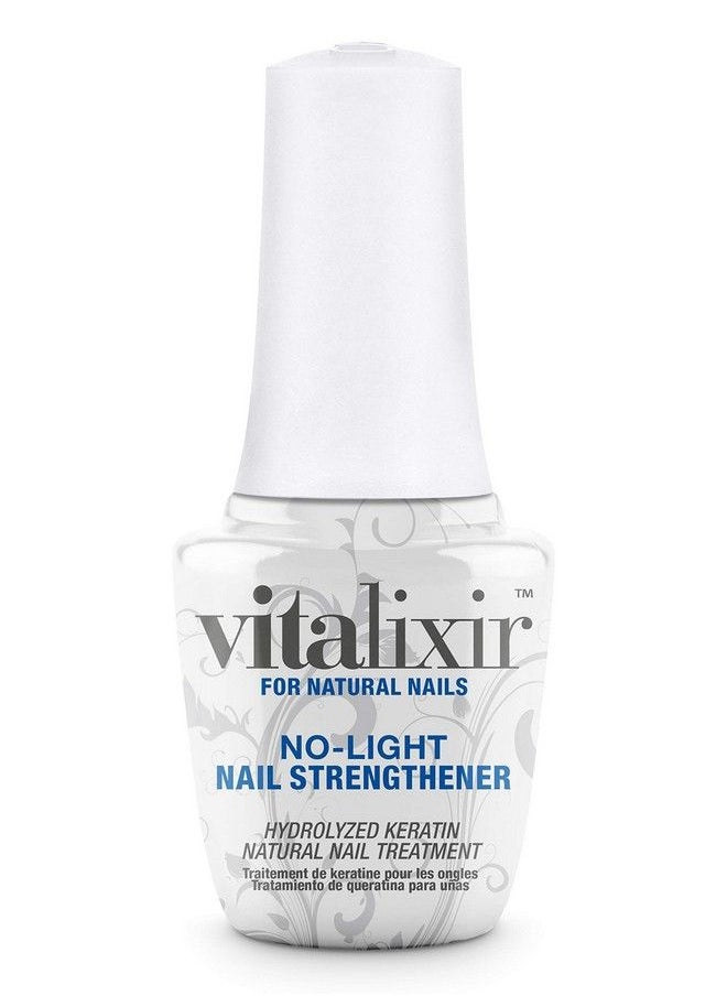 Gelish Mini Vitalixir Nolight Nail Strengthener Nail Polish Nail Strengthener For Nails Keratin For Nails For Long Lasting Nail Polish 0.3 Oz.  - Image 2
