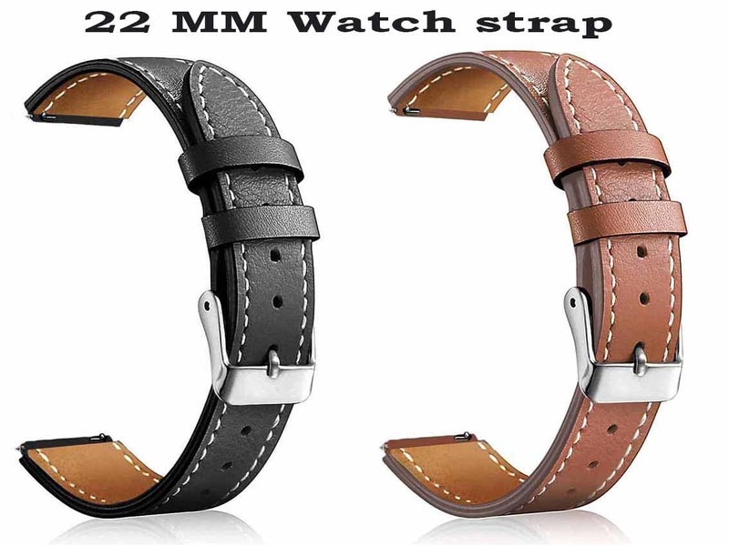 ADAMO 22Mm Watch Strap Compatible For Phoenix Ultra/Phoenix/Pulse 2/Xtend Pro/Xtend Call And All 22Mm Wristwatch And Smartwatches - Multicolor - Image 2