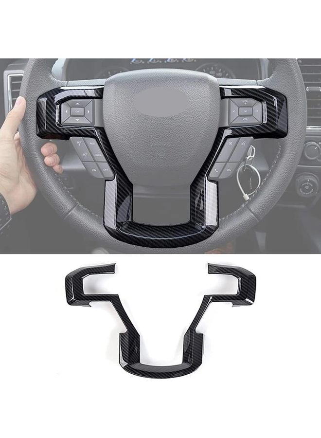 غطاء عجلة القيادة من الكروم ABS لتزيين فورد F150 وF250 وF350 وإكسبيديشن 2015-2022 - Image 4